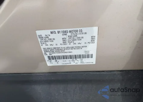 2017 Ford Explorer Xlt из США, поврежденный, VIN 1FM5K7D8XHGA01583